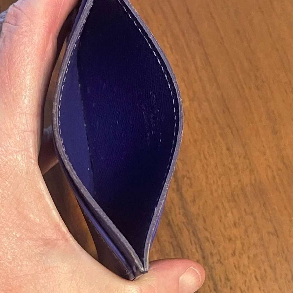 Louis Vuitton Epi Vibrant Purple Card Holder